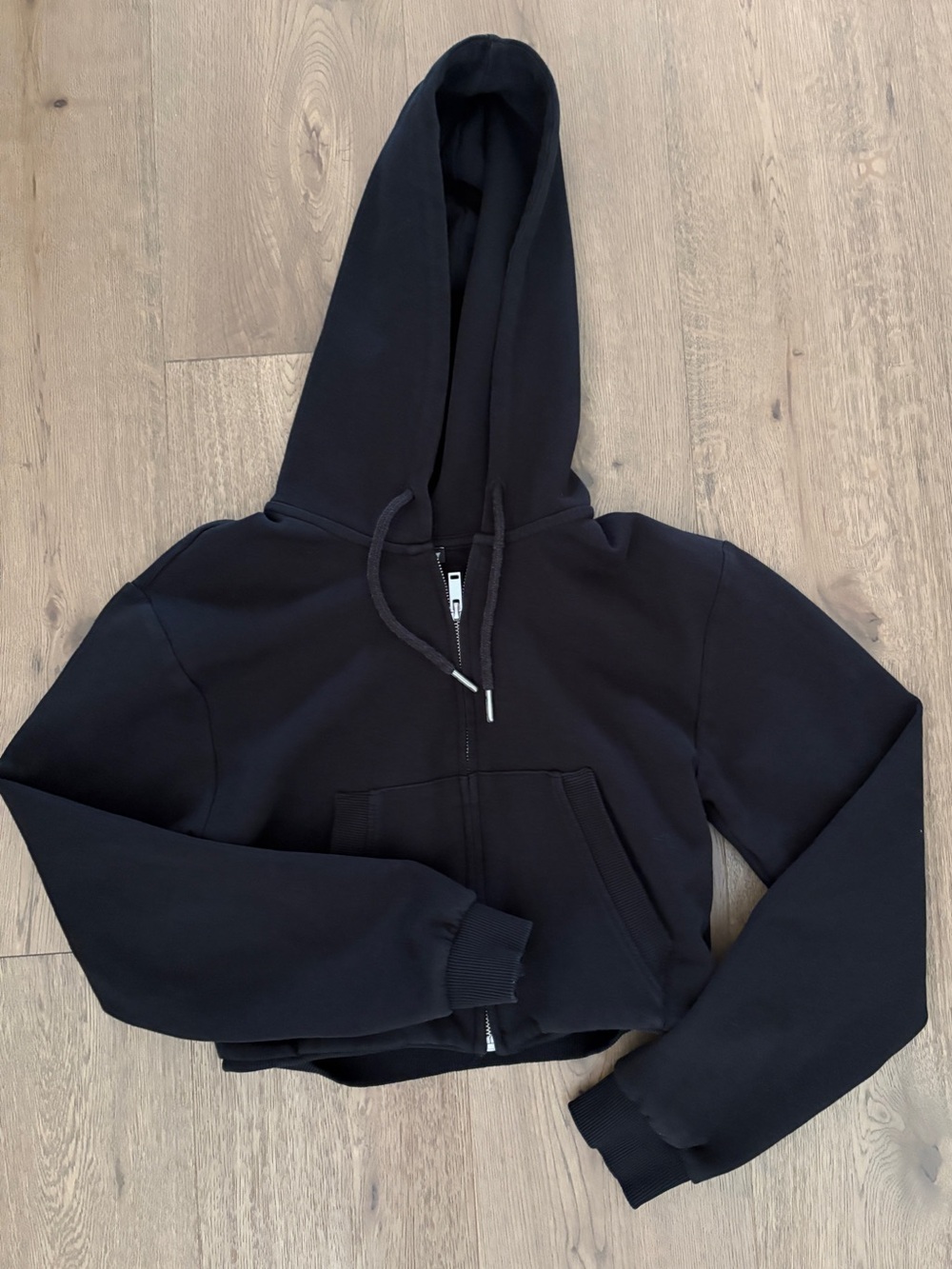 ZARA Cropped Hoodie